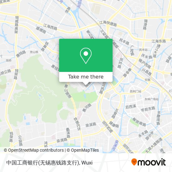 中国工商银行(无锡惠钱路支行) map