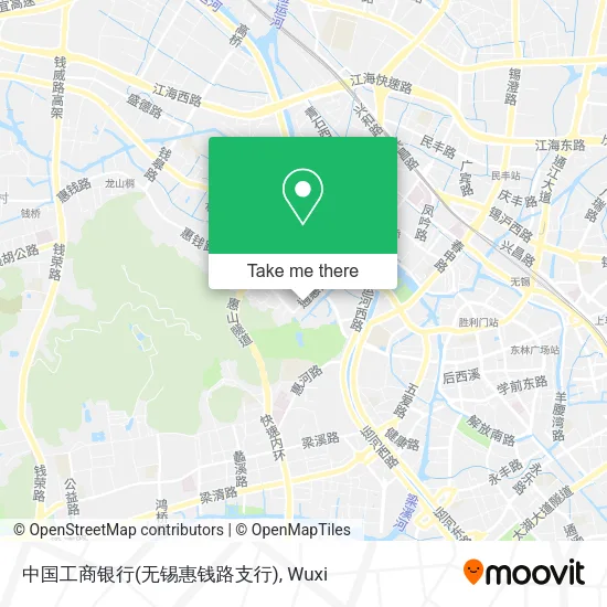 中国工商银行(无锡惠钱路支行) map