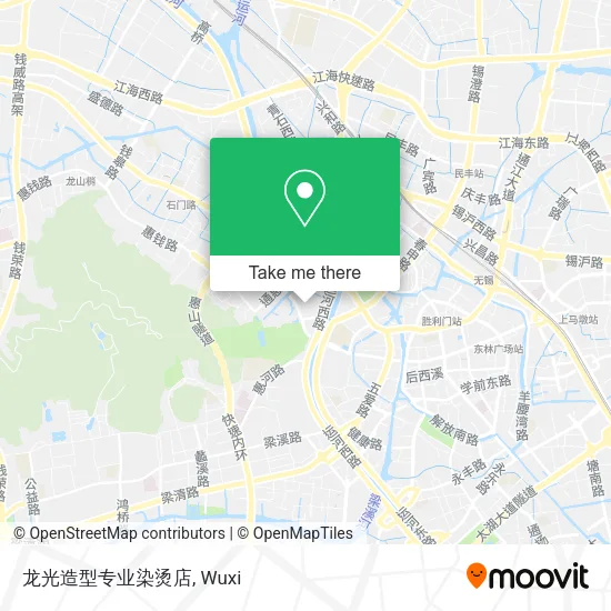 龙光造型专业染烫店 map