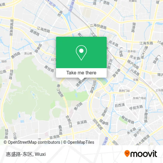 惠盛路-东区 map