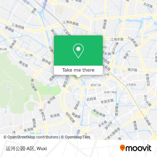 运河公园-A区 map