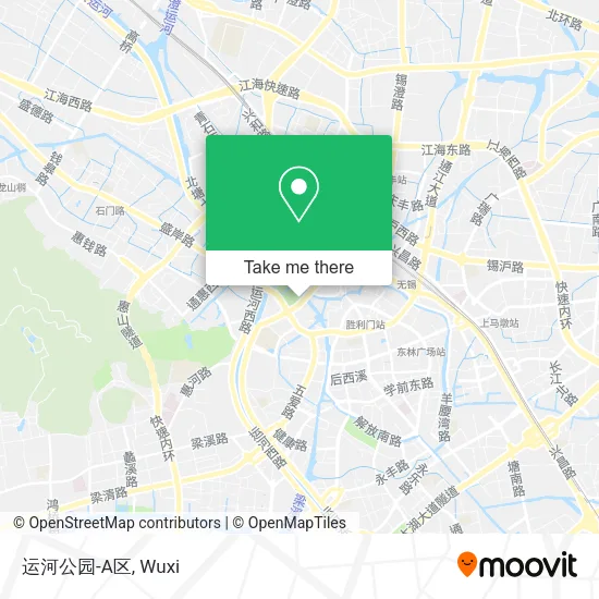 运河公园-A区 map