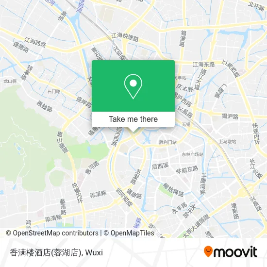 香满楼酒店(蓉湖店) map