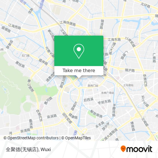 全聚德(无锡店) map