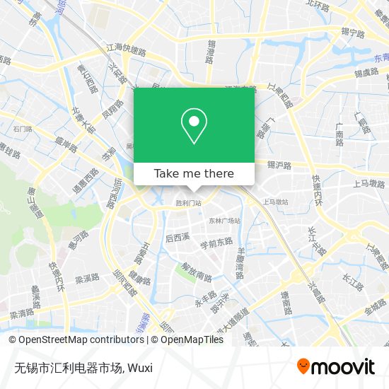 无锡市汇利电器市场 map
