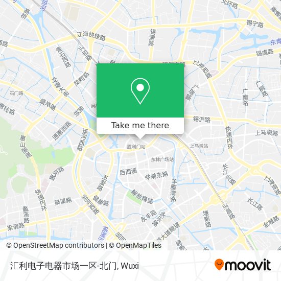 汇利电子电器市场一区-北门 map
