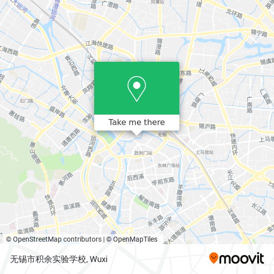 无锡市积余实验学校 map