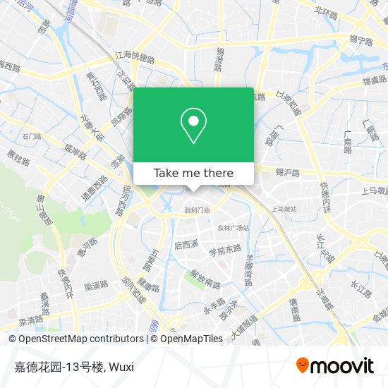 嘉德花园-13号楼 map