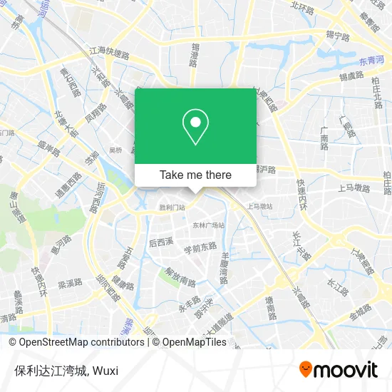 保利达江湾城 map