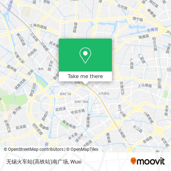 无锡火车站(高铁站)南广场 map