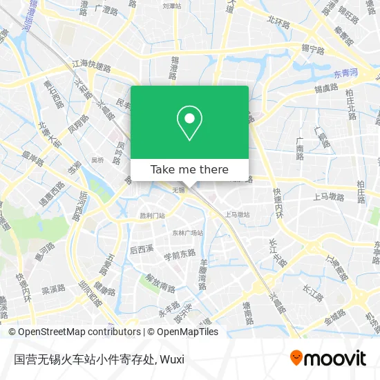 国营无锡火车站小件寄存处 map