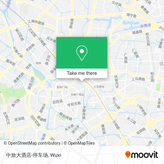 中旅大酒店-停车场 map