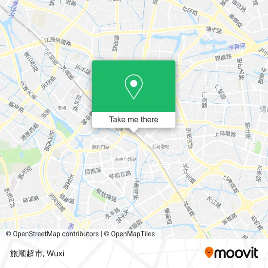 旅顺超市 map