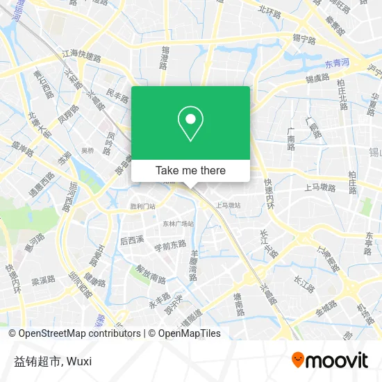 益铕超市 map