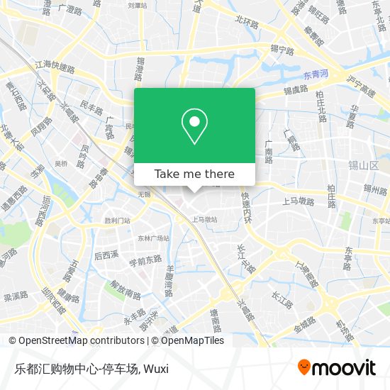 乐都汇购物中心-停车场 map