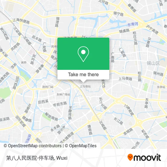 第八人民医院-停车场 map