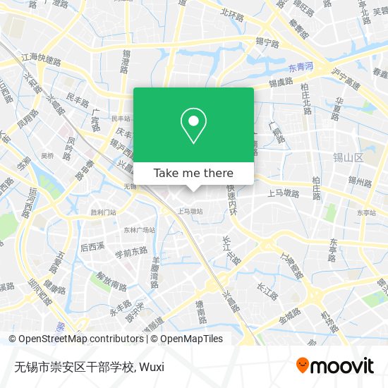 无锡市崇安区干部学校 map