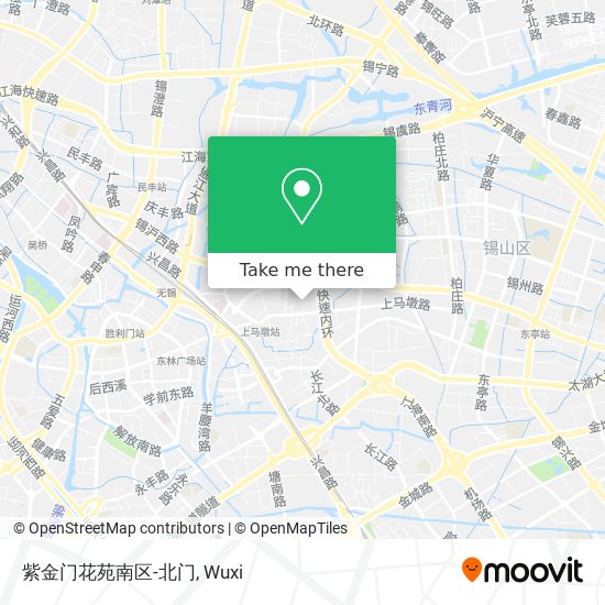 紫金门花苑南区-北门 map
