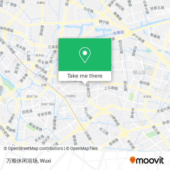 万顺休闲浴场 map