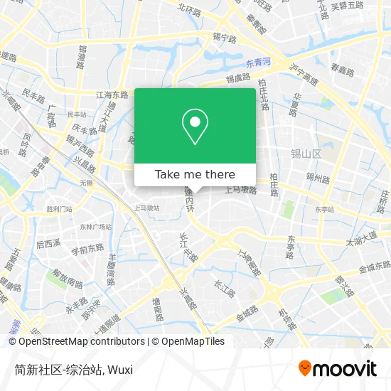 简新社区-综治站 map