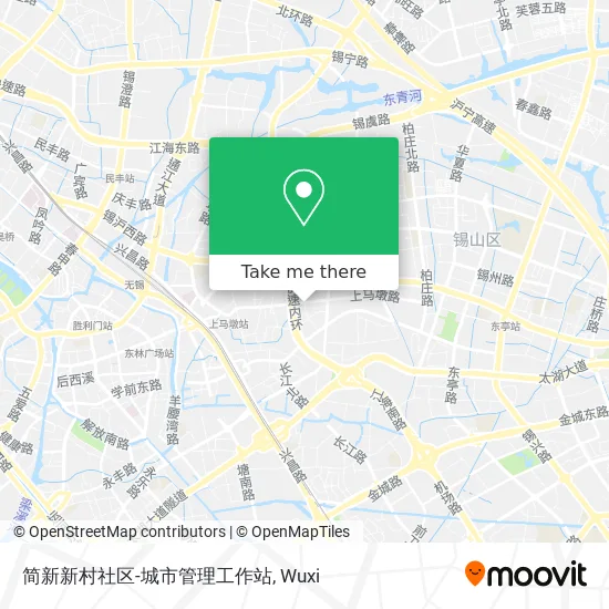 简新新村社区-城市管理工作站 map