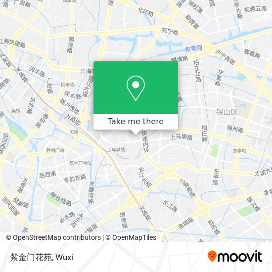 紫金门花苑 map