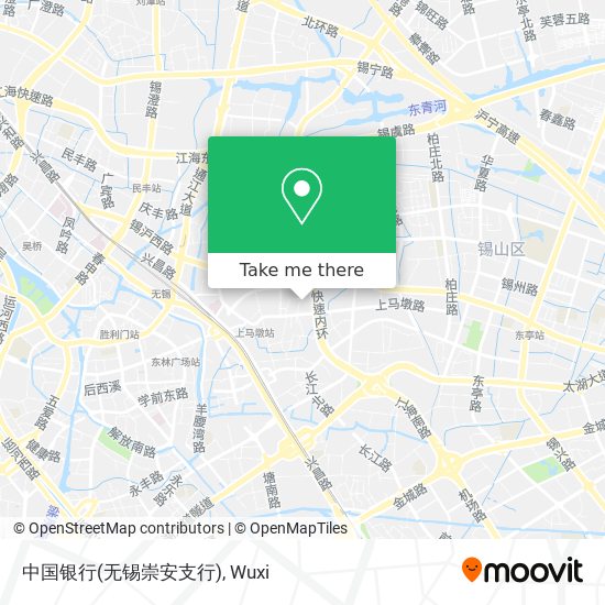 中国银行(无锡崇安支行) map