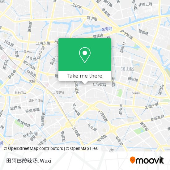 田阿姨酸辣汤 map