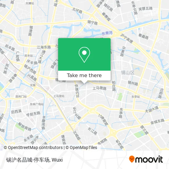 锡沪名品城-停车场 map
