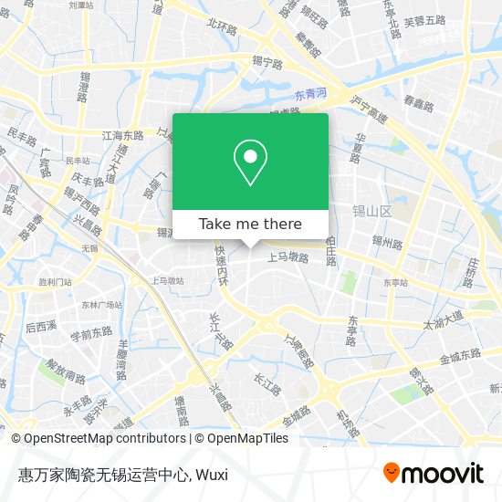 惠万家陶瓷无锡运营中心 map
