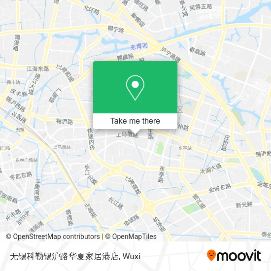 无锡科勒锡沪路华夏家居港店 map