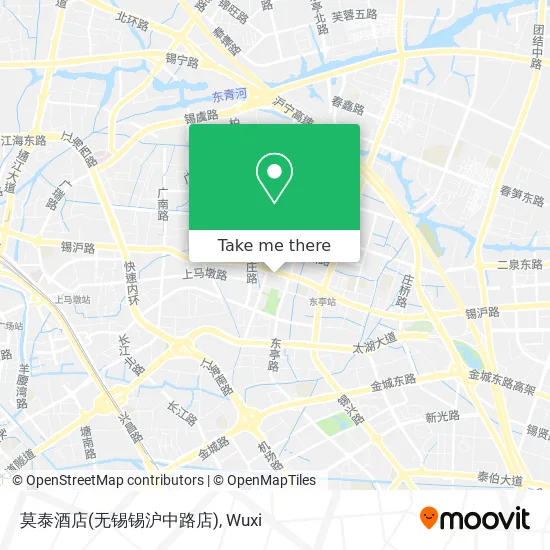 莫泰酒店(无锡锡沪中路店) map