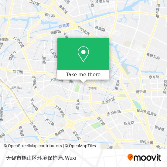 无锡市锡山区环境保护局 map