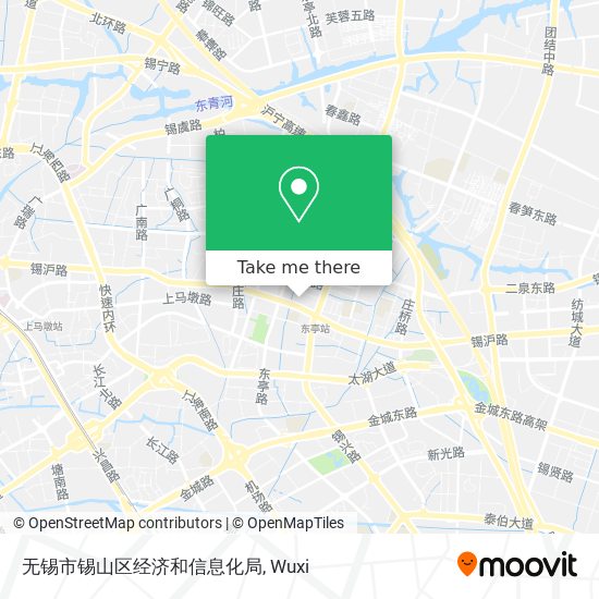 无锡市锡山区经济和信息化局 map