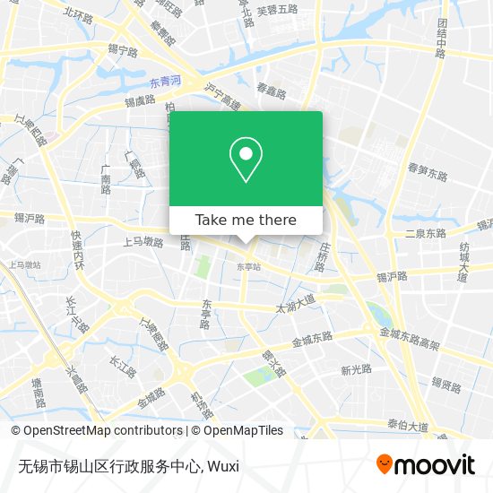 无锡市锡山区行政服务中心 map