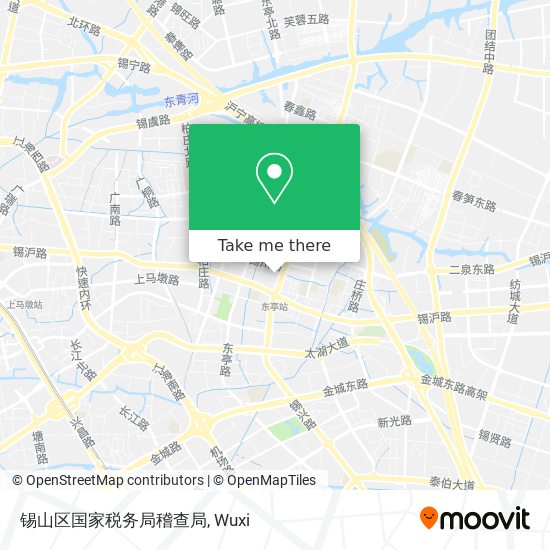 锡山区国家税务局稽查局 map