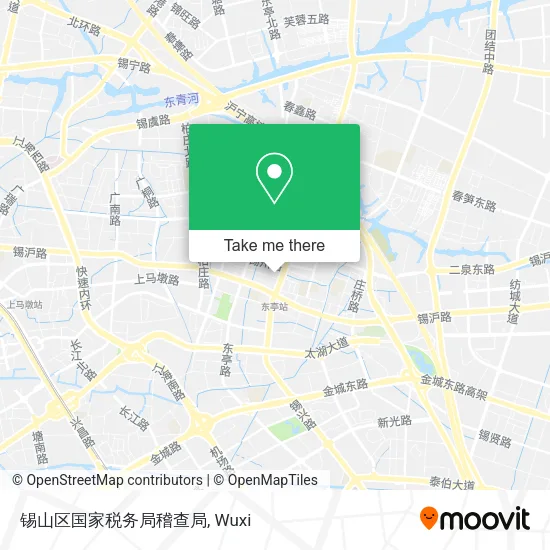 锡山区国家税务局稽查局 map