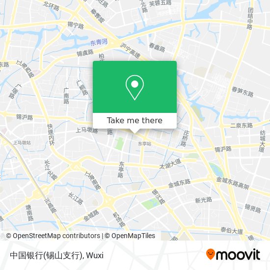 中国银行(锡山支行) map