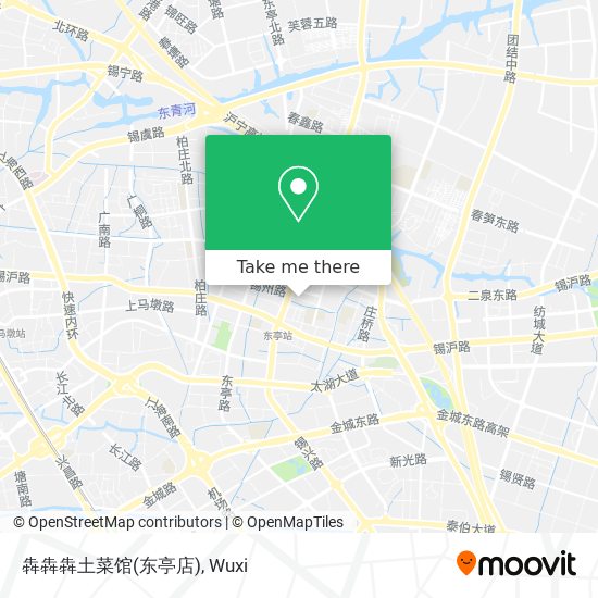 犇犇犇土菜馆(东亭店) map