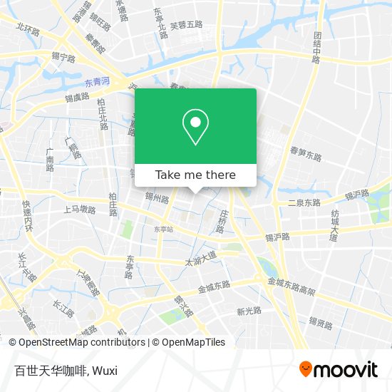 百世天华咖啡 map