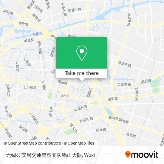 无锡公安局交通警察支队锡山大队 map