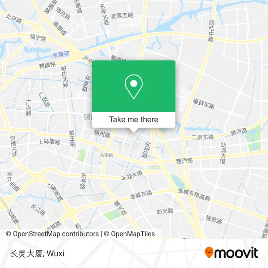 长灵大厦 map