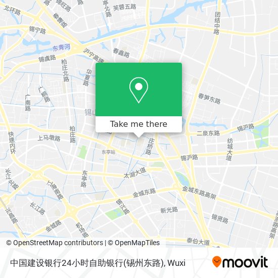 中国建设银行24小时自助银行(锡州东路) map