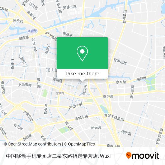 中国移动手机专卖店二泉东路指定专营店 map