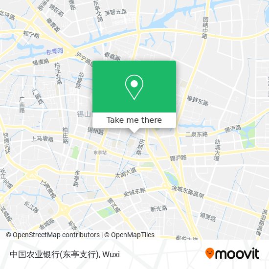 中国农业银行(东亭支行) map