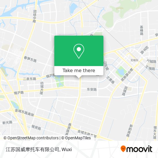 江苏国威摩托车有限公司 map
