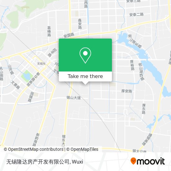 无锡隆达房产开发有限公司 map