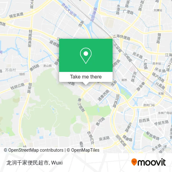 龙润千家便民超市 map