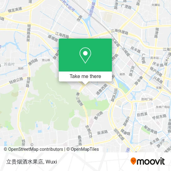 立贵烟酒水果店 map