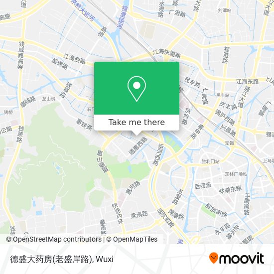 德盛大药房(老盛岸路) map